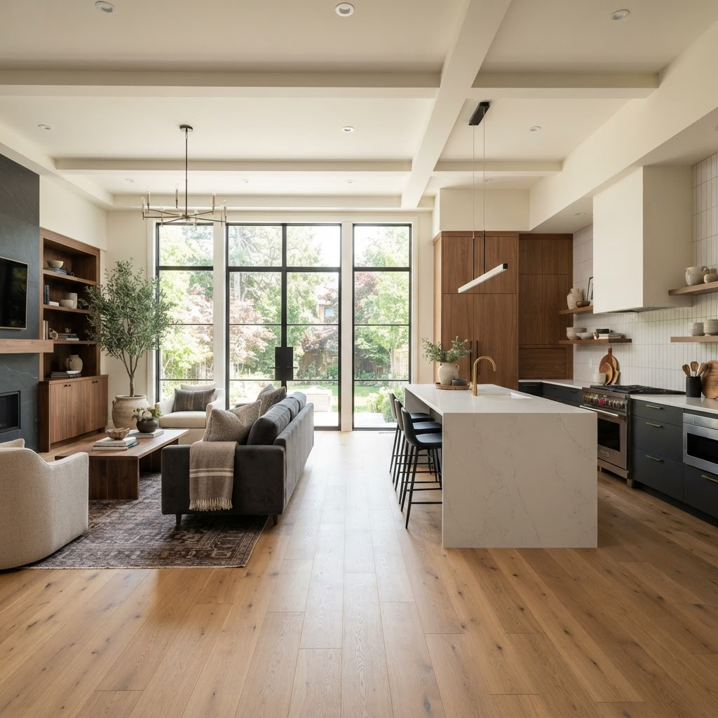 Premium finished residential home interior renovation
